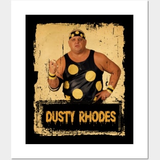 dusty rhodes WWE //Design On tshirt for to all Posters and Art